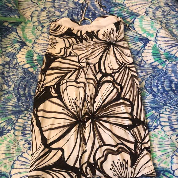 LAST CALL EXPIRES 11/20 Speechless floral halter dress w/ gold accent ring - Picture 3 of 4